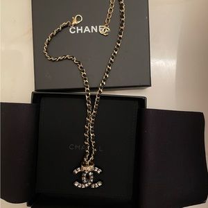 Chanel Crystal Chain Necklace